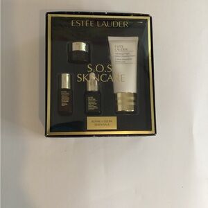 New Estée Lauder S.O.S Skincare Repair & Glow Essential Kit Gift Set